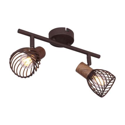 Globo 54817-2 - Reflektor ISABELLE 2xE14/40W/230V