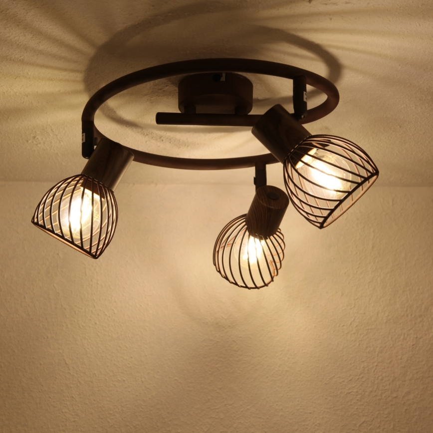 Globo 54817-3 - Reflektor ISABELLE 3xE14/40W/230V