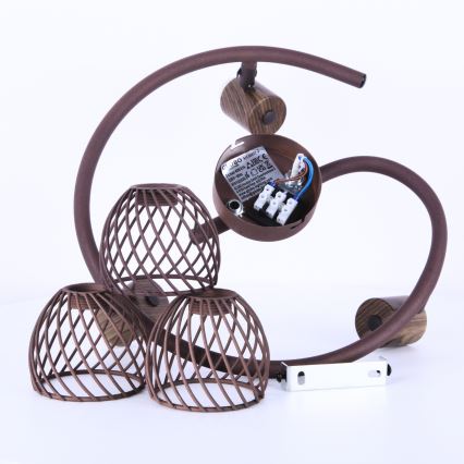 Globo 54817-3 - Reflektor ISABELLE 3xE14/40W/230V