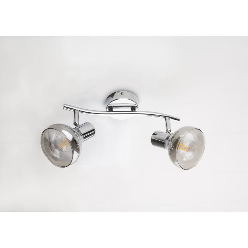 GLOBO 54921-2 - Reflektor LOTHAR 2xE14/40W/230V