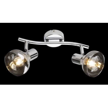 GLOBO 54921-2 - Reflektor LOTHAR 2xE14/40W/230V