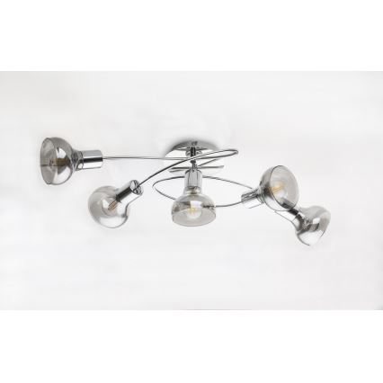 GLOBO 54921-5 - Nadgradni lestenec LOTHAR 5xE14/40W/230V