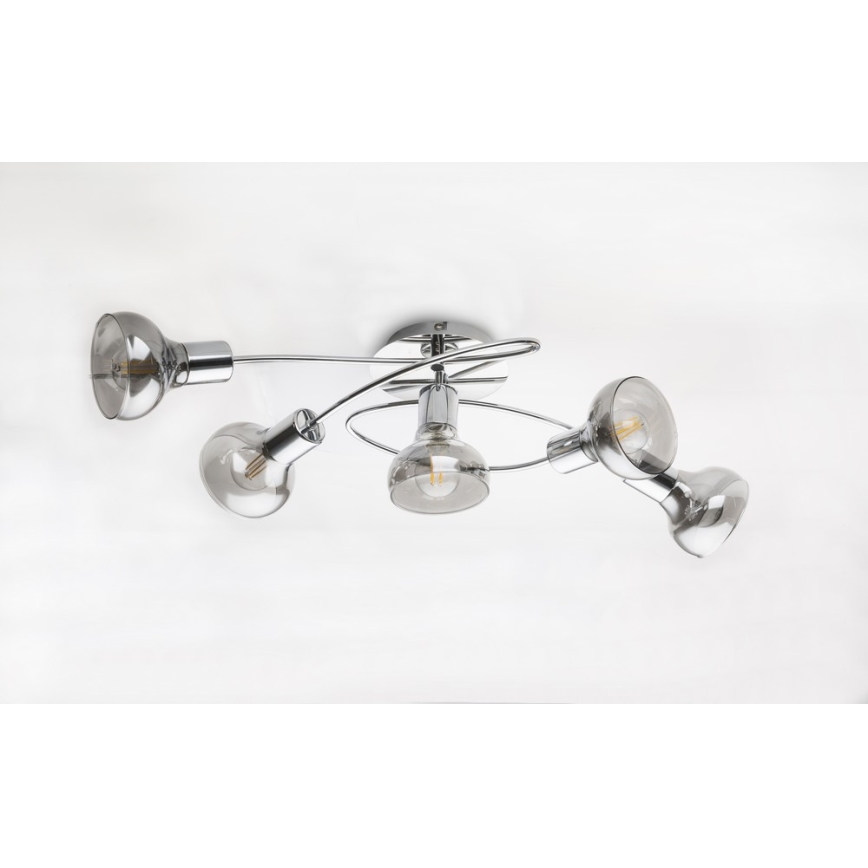 GLOBO 54921-5 - Nadgradni lestenec LOTHAR 5xE14/40W/230V