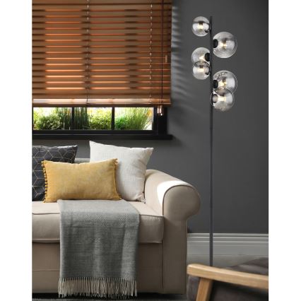 Globo - LED Talna svetilka 6xG9/3,5W/230V dimna/črna