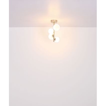 Globo - LED Lestenec na drogu 4xG9/3W/230V mat krom