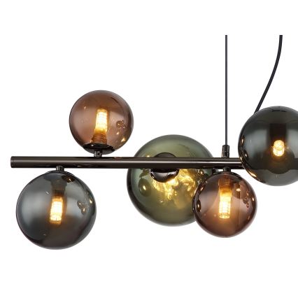Globo - LED lestenec na vrvici 9xG9/3W/230V