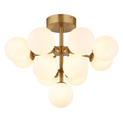 Globo - Nadgradni lestenec 13xG9/5W/230V pr. 56 cm zlata