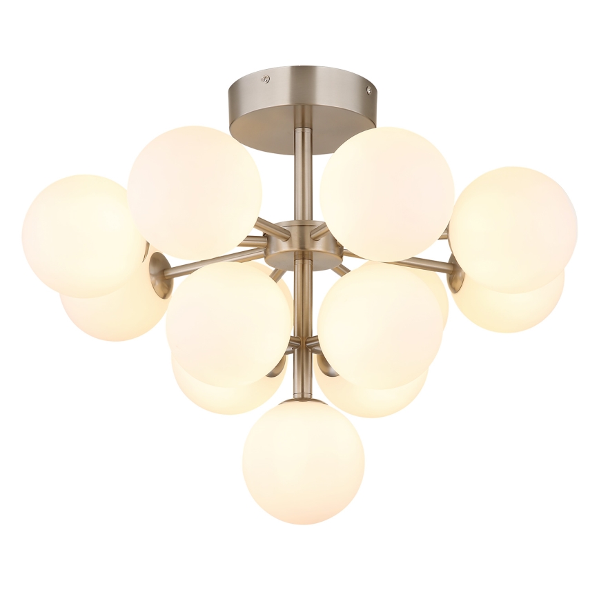Globo - Nadgradni lestenec 13xG9/5W/230V pr. 56 cm mat krom