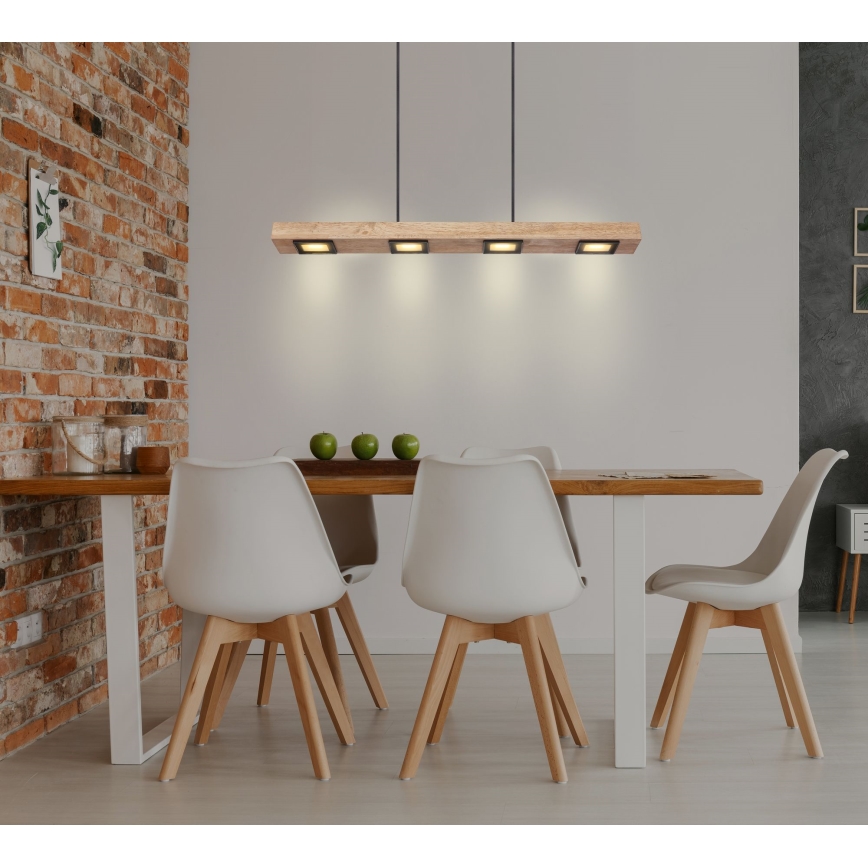 Globo - LED Lestenec na vrvici 6xLED/5W/230V