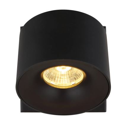 Globo - LED Stenski reflektor LED/6W/230V črna