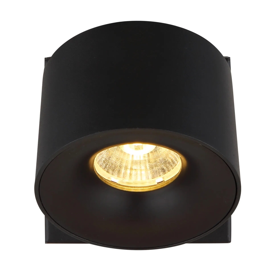 Globo - LED Stenski reflektor LED/6W/230V črna