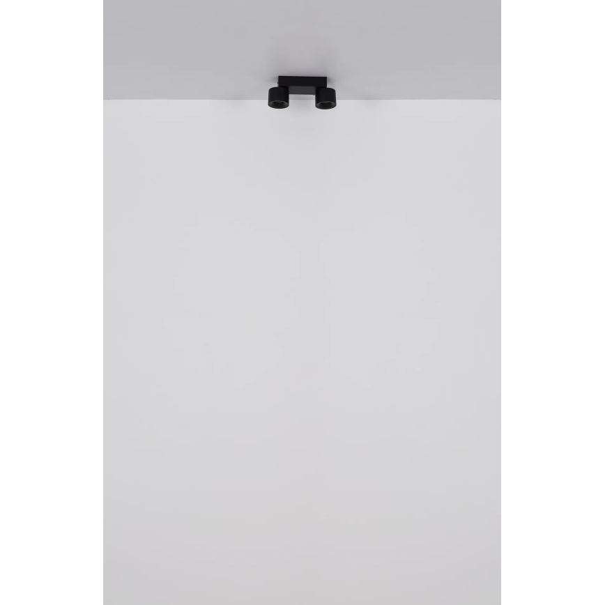 Globo - LED Reflektor 2xLED/6W/230V črna