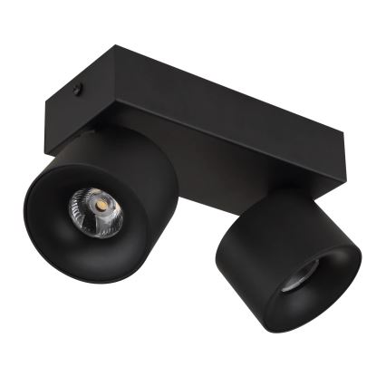Globo - LED Reflektor 2xLED/6W/230V črna