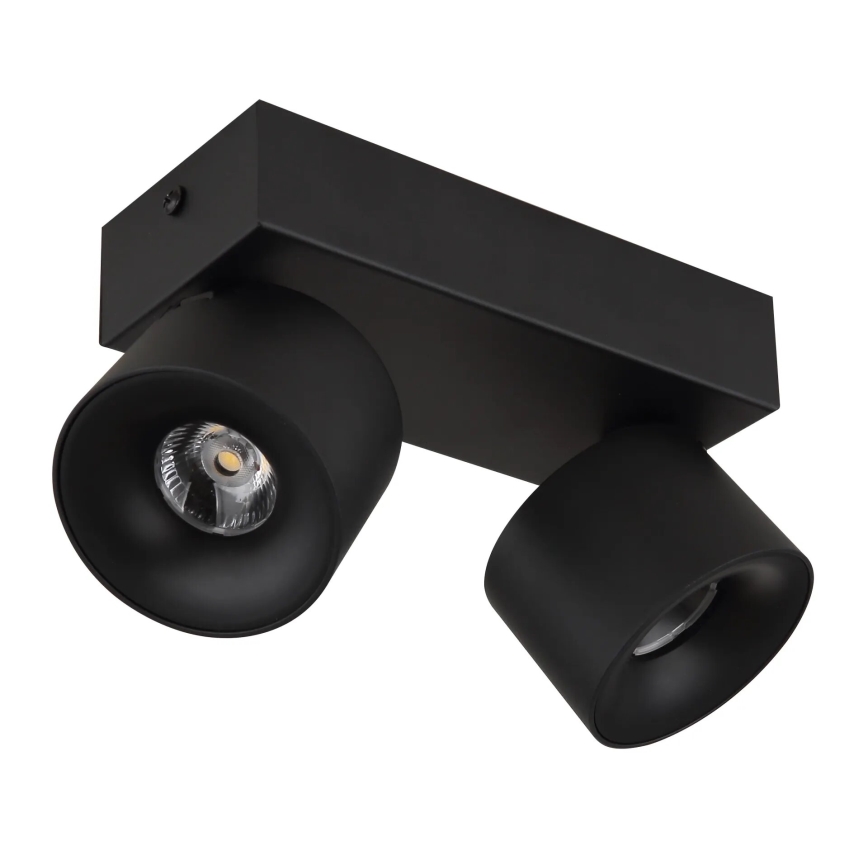 Globo - LED Reflektor 2xLED/6W/230V črna