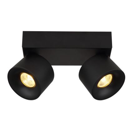 Globo - LED Reflektor 2xLED/6W/230V črna