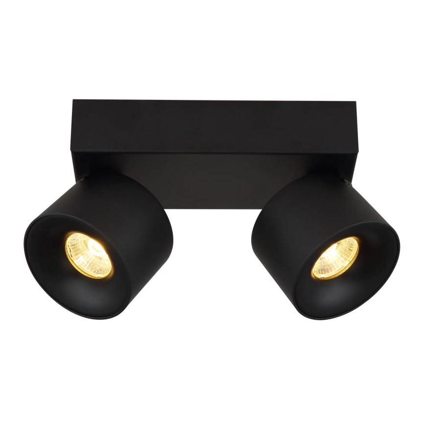 Globo - LED Reflektor 2xLED/6W/230V črna
