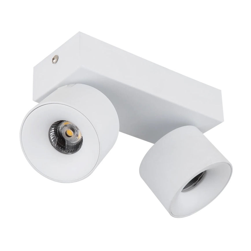 Globo - LED Reflektor 2xLED/6W/230V bela