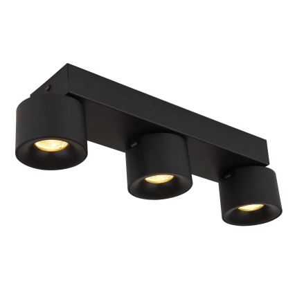 Globo - LED Reflektor 3xLED/6W/230V črna