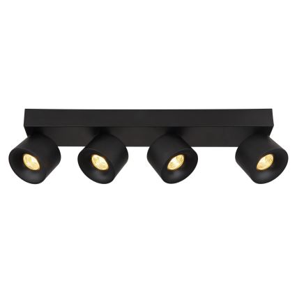 Globo - LED Reflektor 4xLED/6W/230V črna