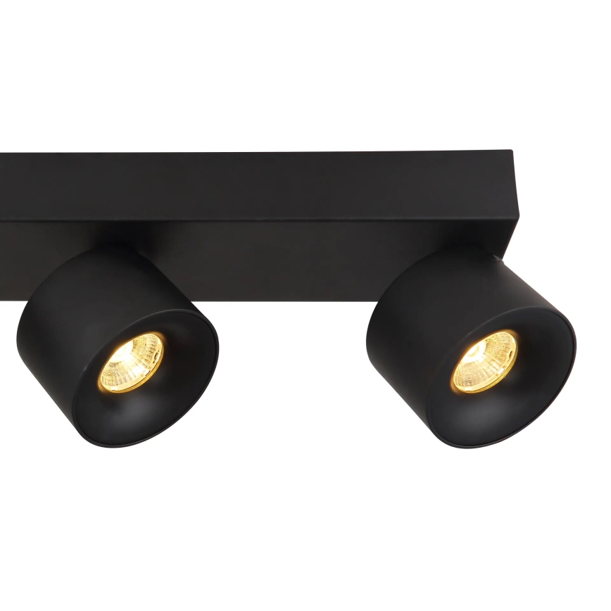 Globo - LED Reflektor 4xLED/6W/230V črna