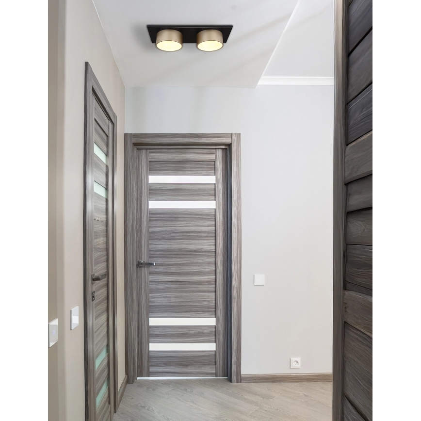 Globo - LED stropna svetilka LED/24W/230V 3000K 46x20 cm bež