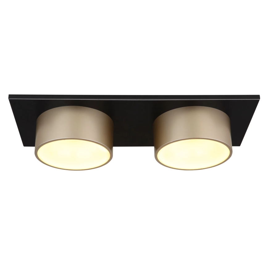 Globo - LED stropno svetilo LED/24W/230V 3000K 46x20 cm medenina