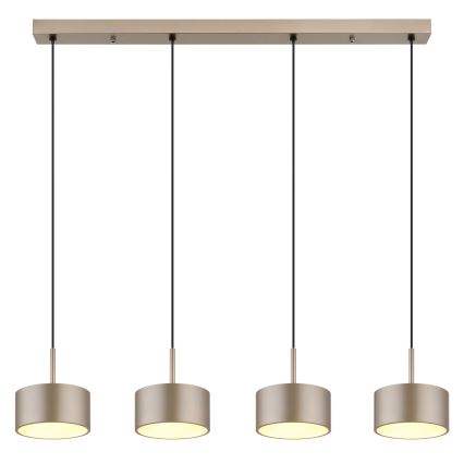 Globo - LED lestenec na kablu LED/40W/230V 3000K bež