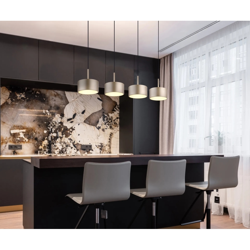 Globo - LED lestenec na kablu LED/40W/230V 3000K medenina