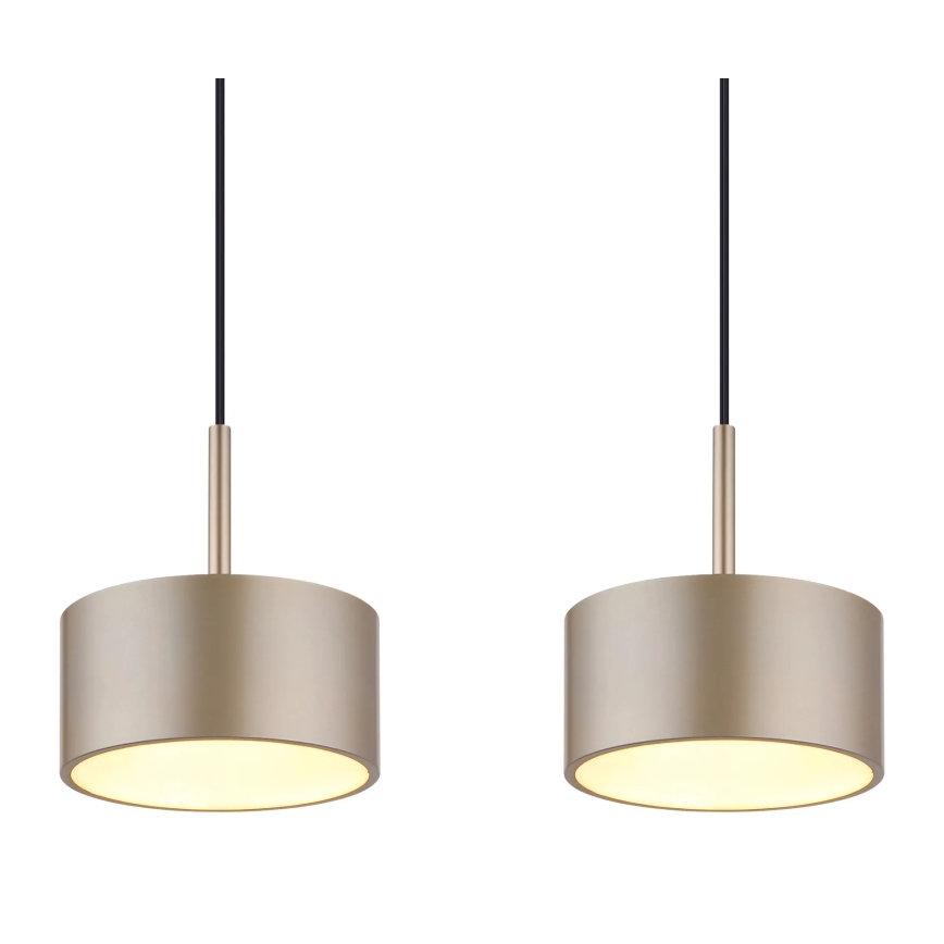 Globo - LED lestenec na kablu LED/40W/230V 3000K medenina