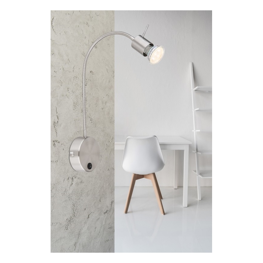 Globo - Fleksibilna mala svetilka 1xGU10/35W/230V