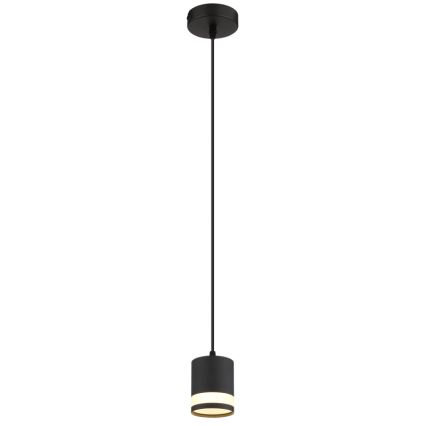 Globo - LED Lestenec na vrvici 1xGX53/7W/230V 3000K črna