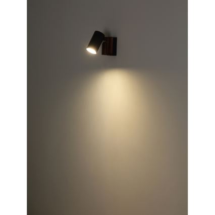 Globo - Stenski reflektor 1xGU10/25W/230V črna
