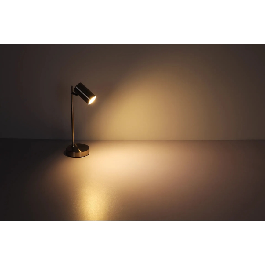 Globo - Namizna svetilka 1xGU10/5W/230V mat krom