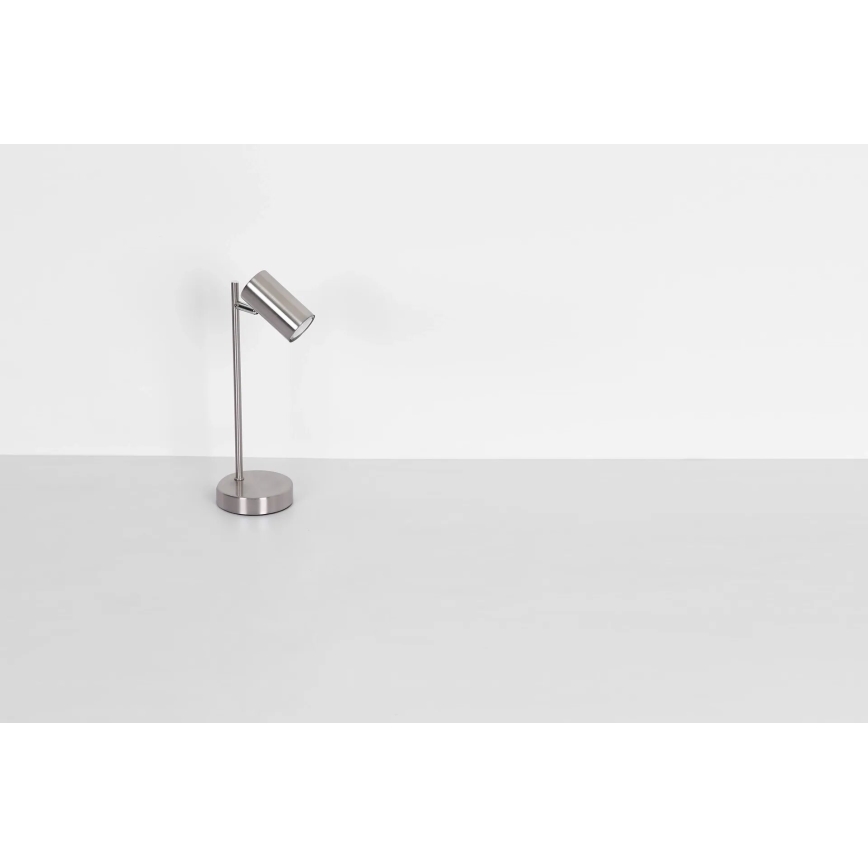 Globo - Namizna svetilka 1xGU10/5W/230V mat krom