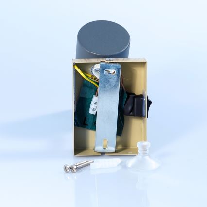 Globo - Stenski reflektor 1xGU10/25W/230V siva/rjava