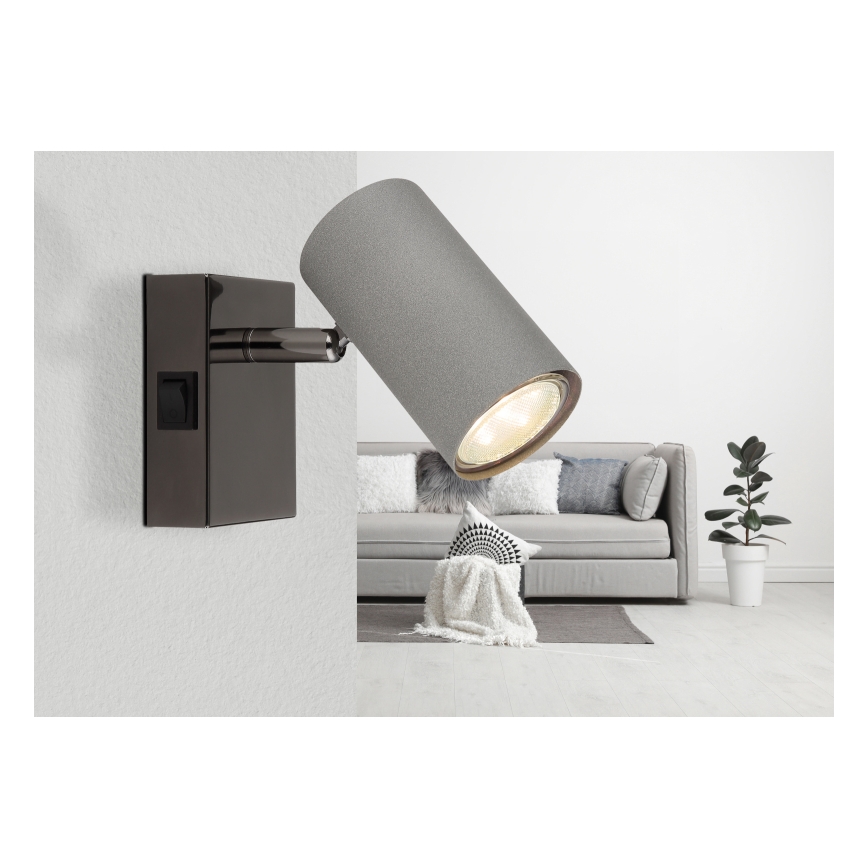 Globo - Stenski reflektor 1xGU10/25W/230V