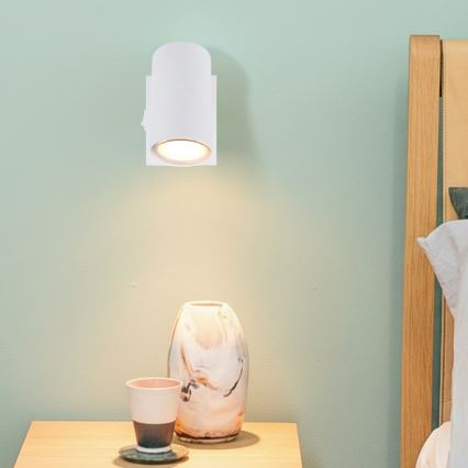 Globo - Stenski reflektor 1xGU10/25W/230V bela