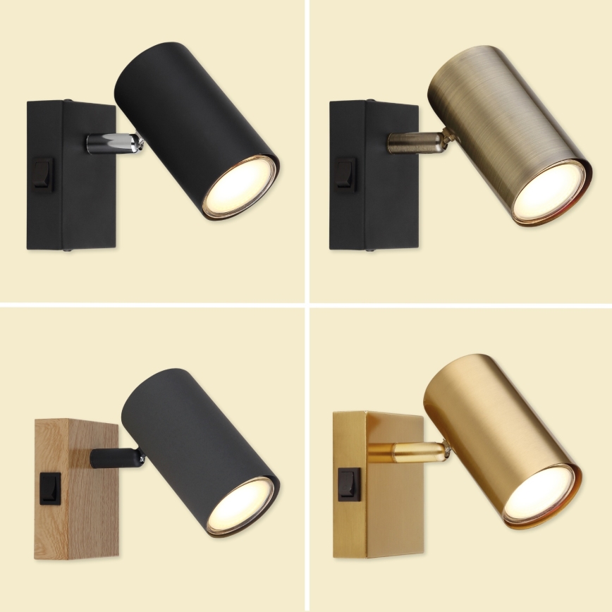 Globo - Stenski reflektor 1xGU10/25W/230V bela