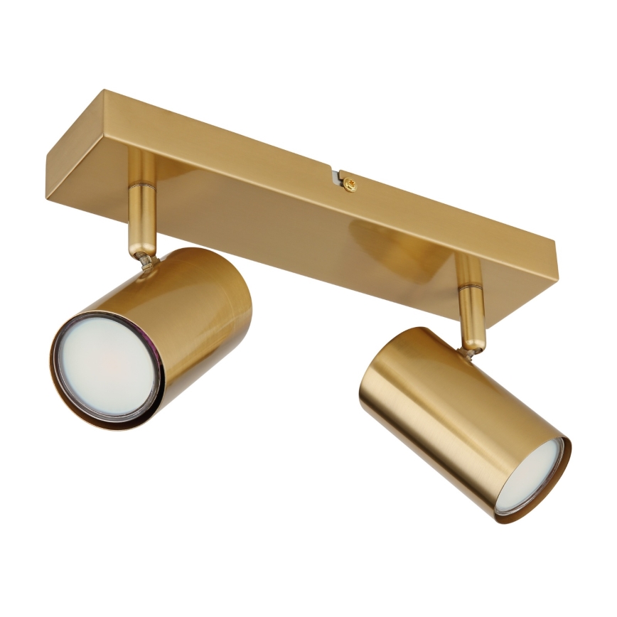 Globo - Reflektor 2xGU10/35W/230V zlata