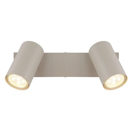 Globo - Točkovno svetilo 2xGU10/35W/230V bež