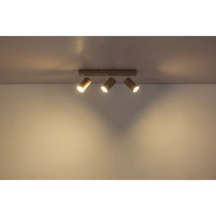 Globo - Smerno svetilo 3xGU10/35W/230V bež