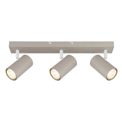 Globo - Smerno svetilo 3xGU10/35W/230V bež