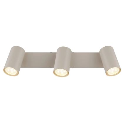 Globo - Smerno svetilo 3xGU10/35W/230V bež