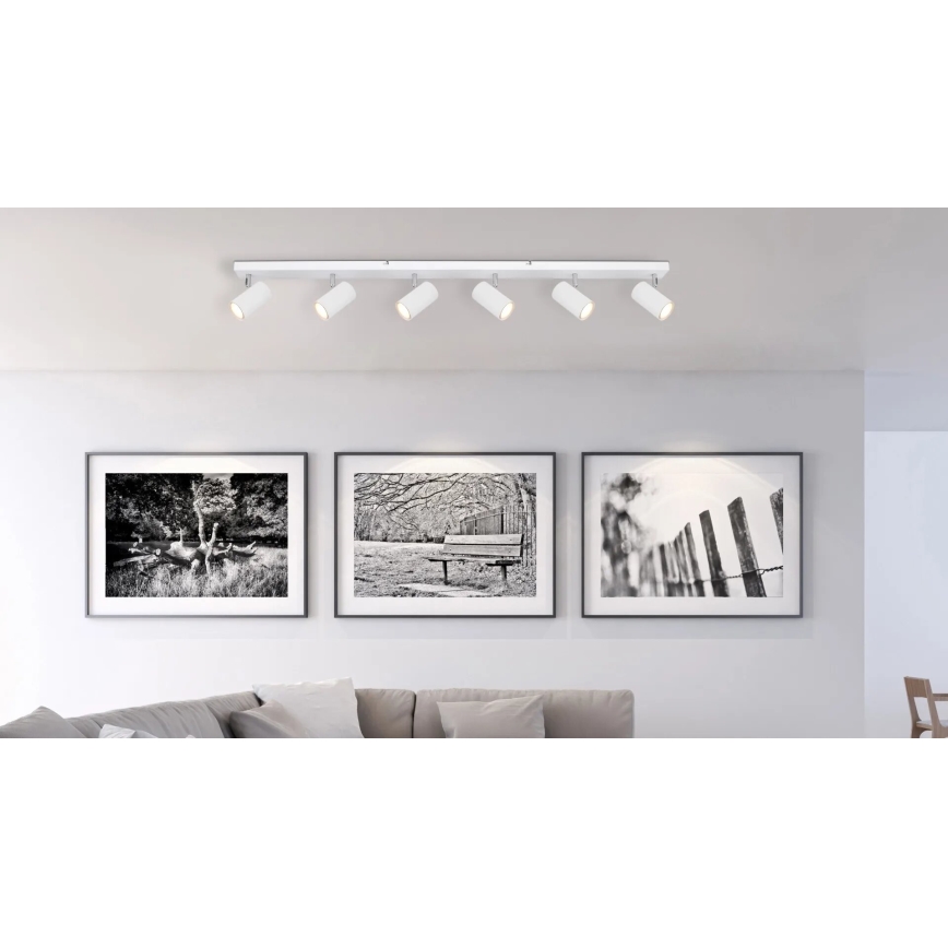 Globo - Reflektor 6xGU10/35W/230V bela