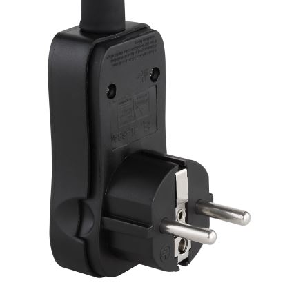 Globo - Stensko točkovno vtično svetilo 1xGU10/35W/230V matni krom