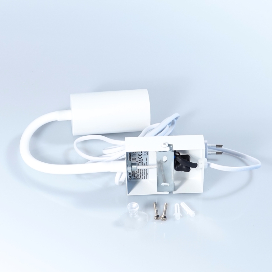 Globo - Fleksibilna stenska svetilka 1xGU10/25W/230V bela