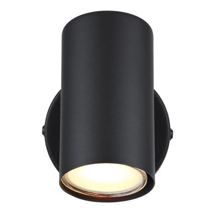 Globo - Stenski reflektor 1xGU10/25W/230V črna