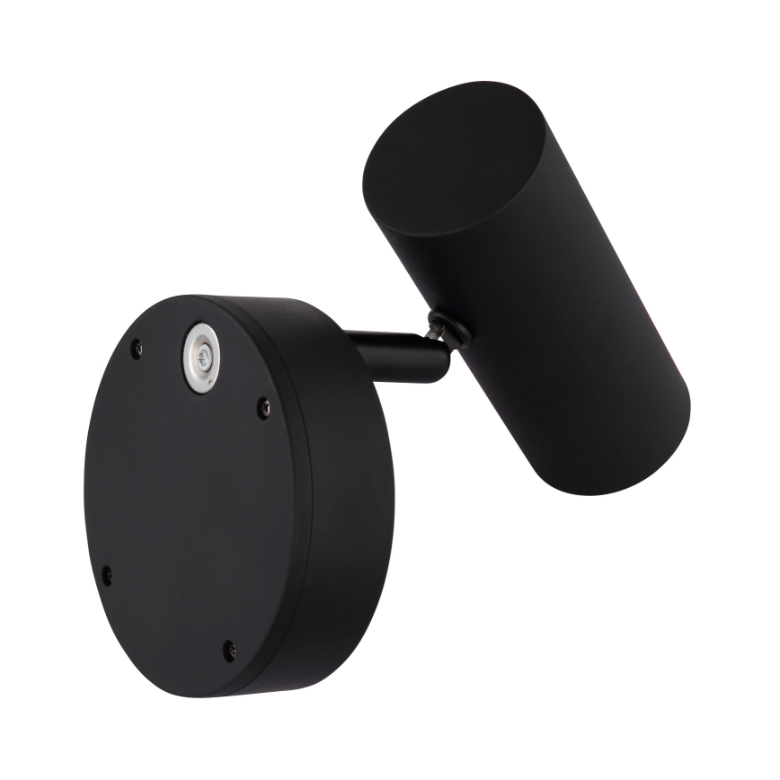 Globo - zatemnjevalna polnilna stenska točkovna LED svetilka LED/0,4W/3,7V 1800 mAh črna