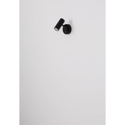 Globo - zatemnjevalna polnilna stenska točkovna LED svetilka LED/0,4W/3,7V 1800 mAh črna