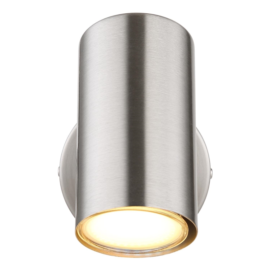Globo - Stenski reflektor 1xGU10/25W/230V mat krom